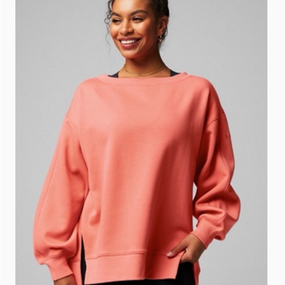 Fabletics Women's Cozy Fleece Oversized Sweater - Size M
